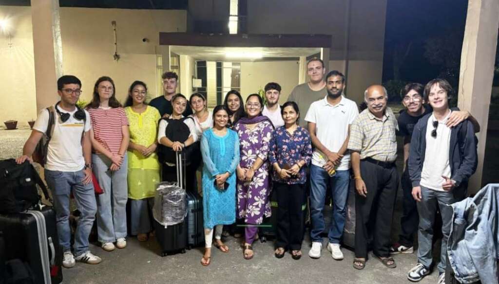 फ्रांस के छात्र प्रतिनिधिमंडल डेफिया-2025 ने पंतनगर विश्वविद्यालय का किया दौरा