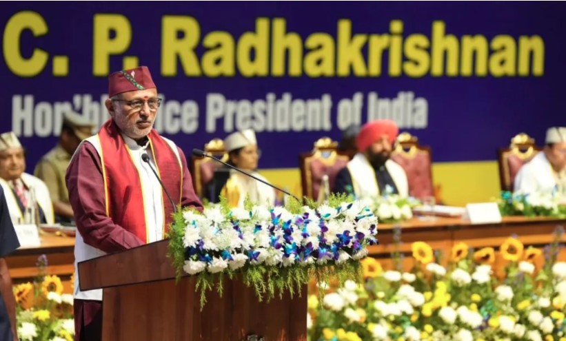 उपराष्ट्रपति सीपी राधाकृष्णन एम्स ऋषिकेश के दीक्षांत समारोह में हुए शामिल