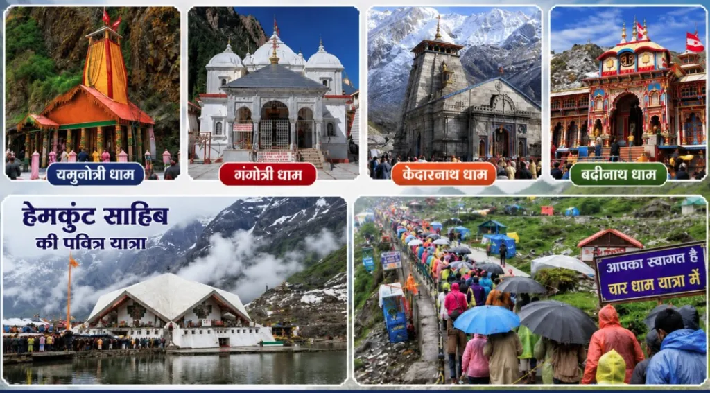 चारधाम और हेमकुंट साहिब की यात्राएं ने विभिन्न आस्थाओं को जोड़ते हुए भाईचारे, सहयोग और मानवीय मूल्यों को मजबूत किया है।