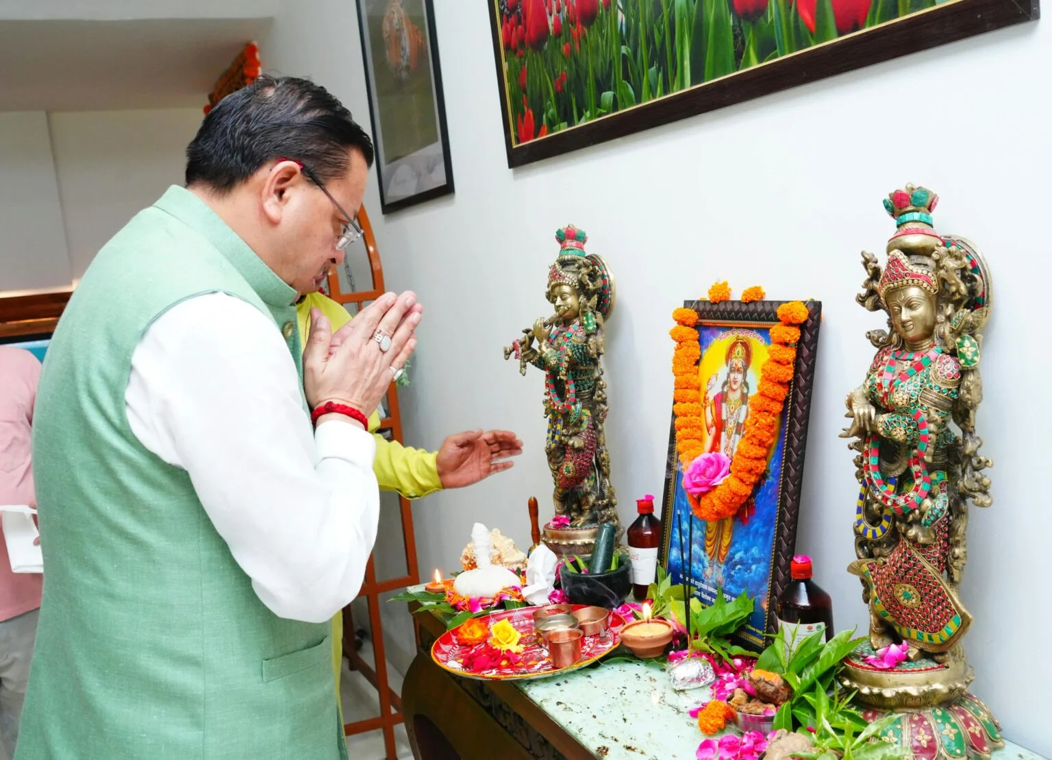 मुख्यमंत्री श्री पुष्कर सिंह धामी ने आयुर्वेद दिवस के अवसर पर प्रदेशवासियों के आरोग्य, सुख-समृद्धि एवं खुशहाली की कामना